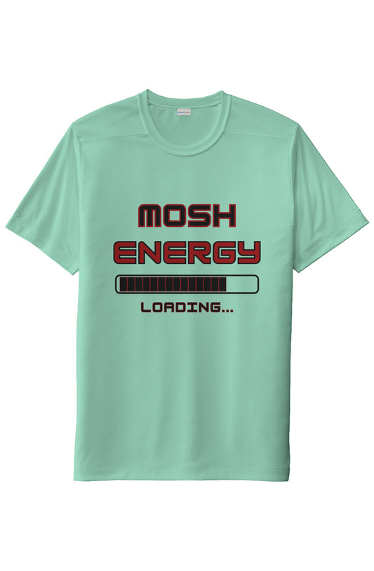 Unisex "Mosh Energy Loading" UV Short Sleeve (Red Text)