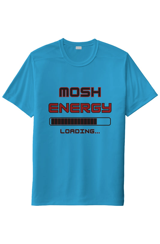 Unisex "Mosh Energy Loading" UV Short Sleeve (Red Text)