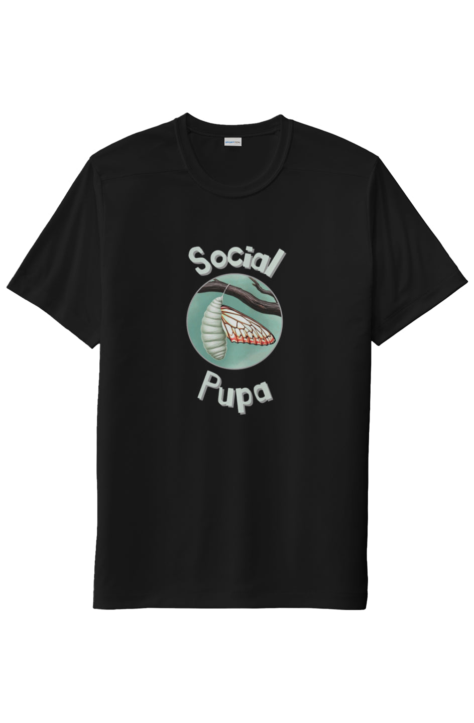 Unisex "Social Pupa" UV Short Sleeve