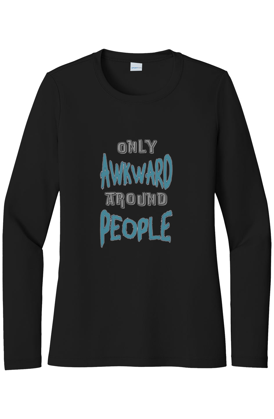 Womens "Awkward" UV LS Tee