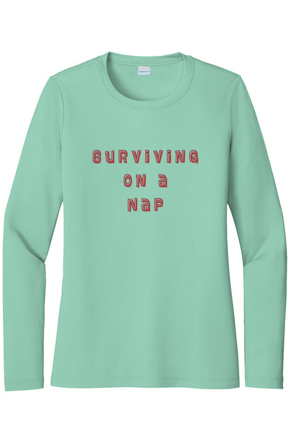 Womens "Nap" UV LS Tee