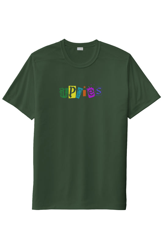 Unisex "Uppies" Forest Green Short sleeve